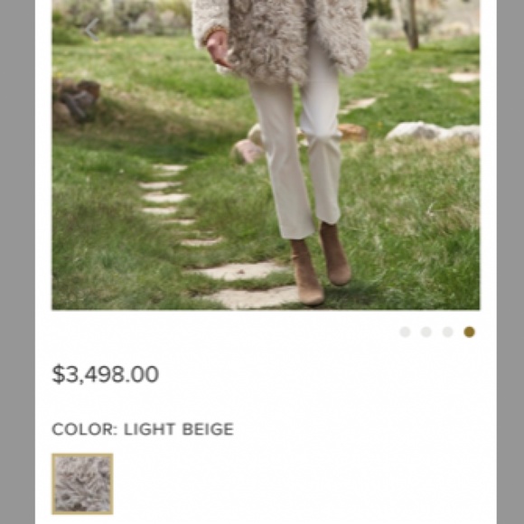 Shearling reversible coat by Gorsuch - Picture 2 of 5